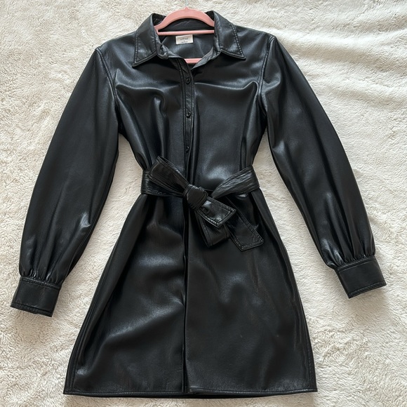 Aritzia Black Wilfred Caroline Dress - Small- Black - Picture 7 of 14